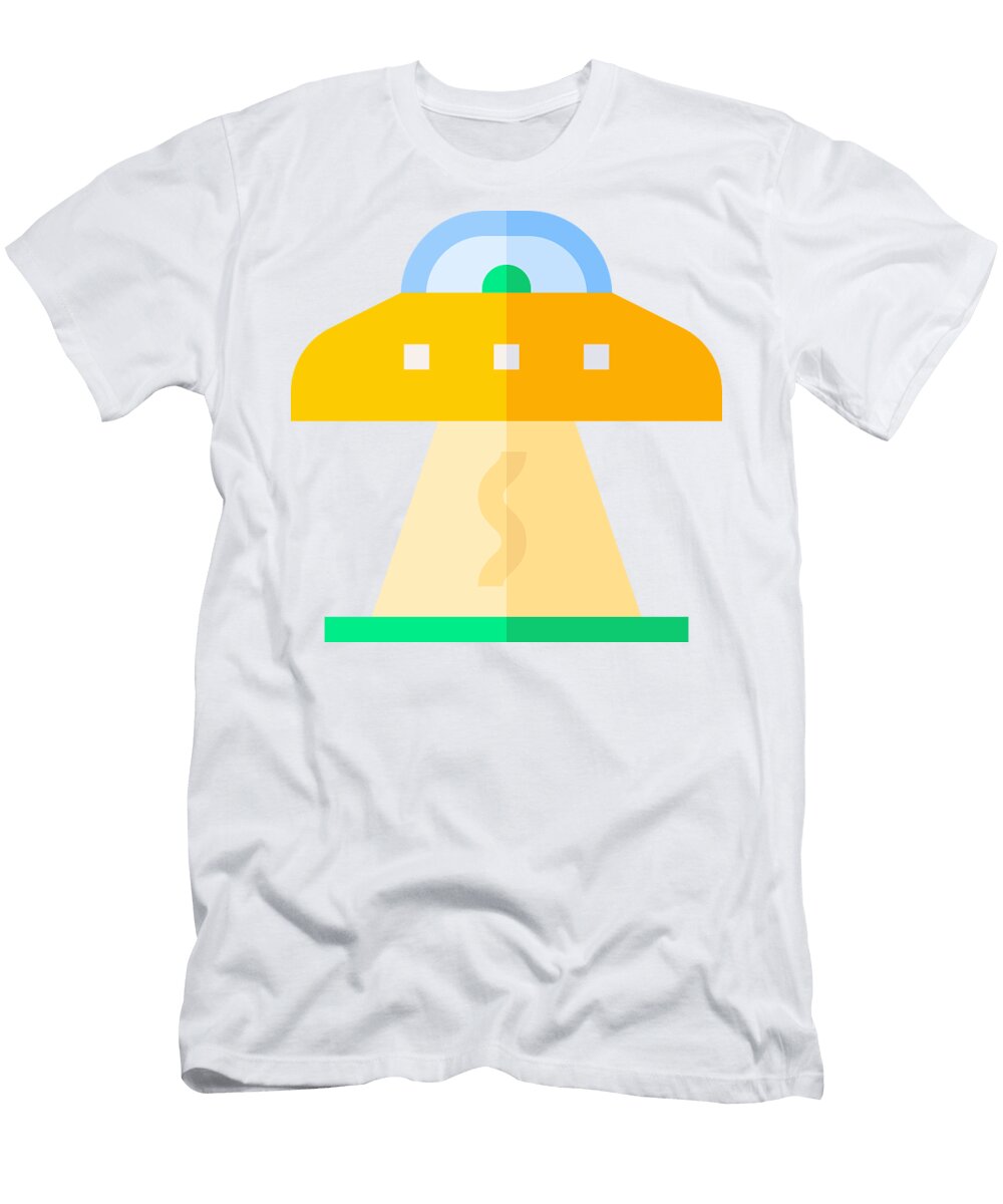 038 Ufo Frank Designs T-Shirt