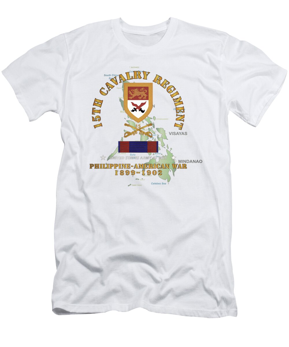 1 15th Cavalry Regiment Emblem Milar Style T-Shirt