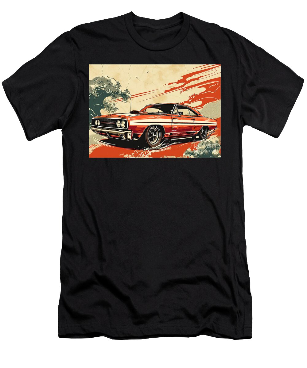 1 1968 Plymouth Gtx 440 Super Commando Muscle Car Destiney Sullivan T-Shirt