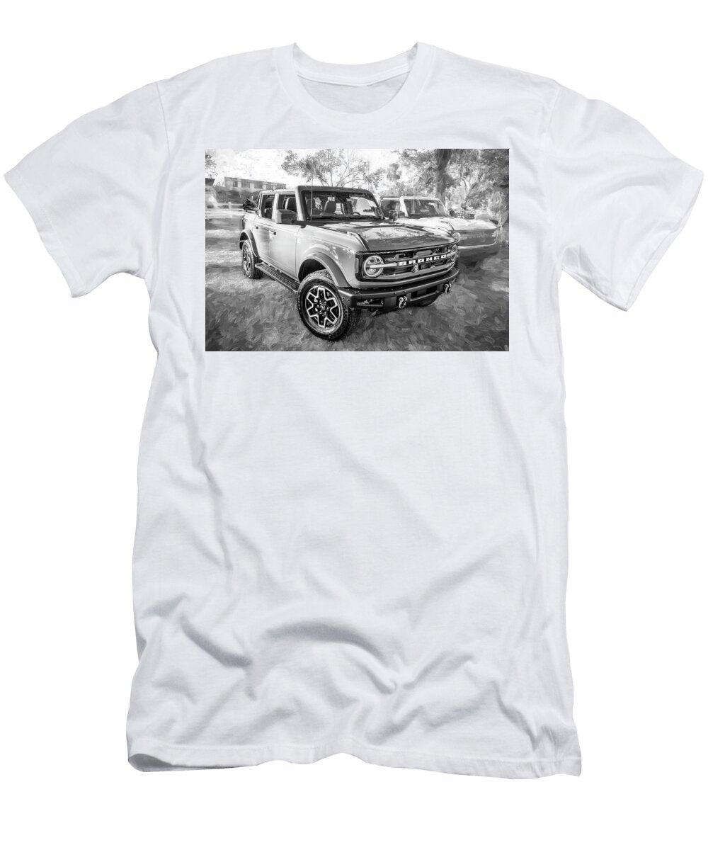 1 2022 Blue Ford Bronco Outer Banks X116 Rich Franco T-Shirt