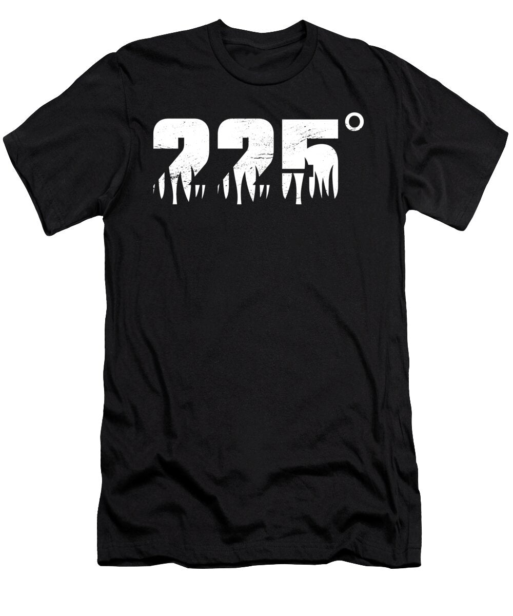 1 225 Degree Bbq Lover Grilling Meat Grill Dad Grillmaster Haselshirt T-Shirt