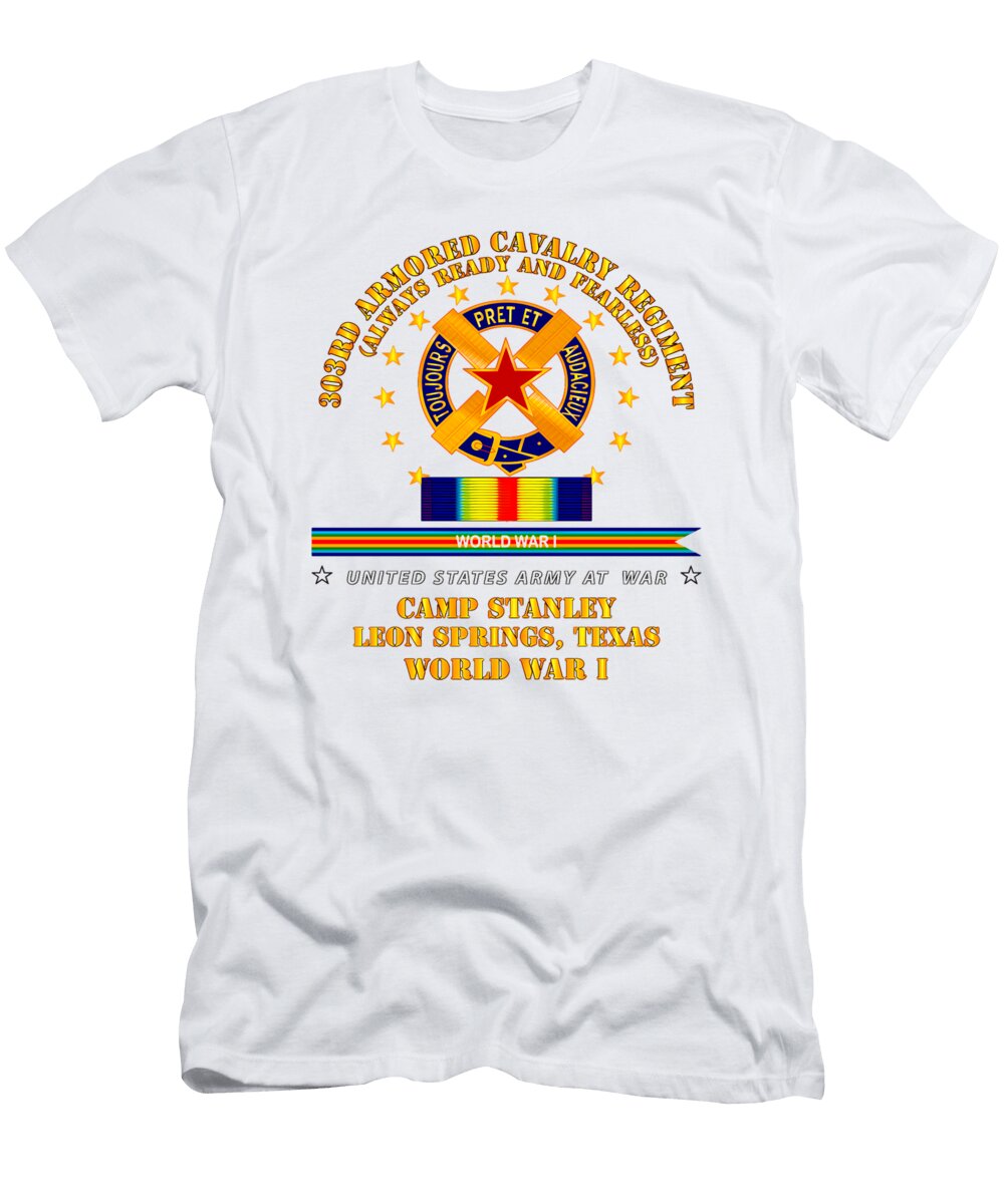 1 303rd Armored Cavalry Emblem Kenvin Tran T-Shirt