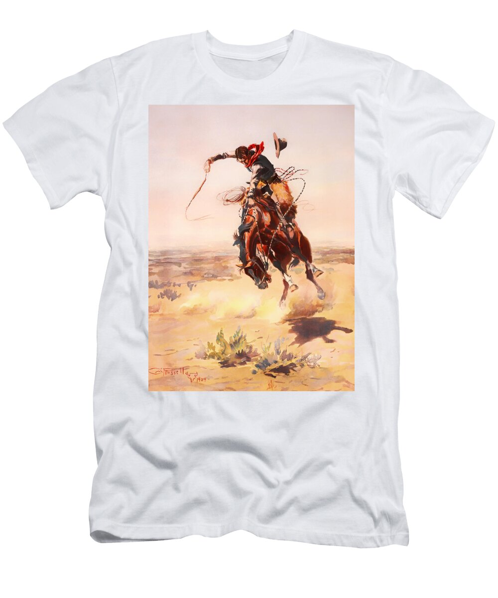 1 a Bad Hoss Charles Russell T-Shirt