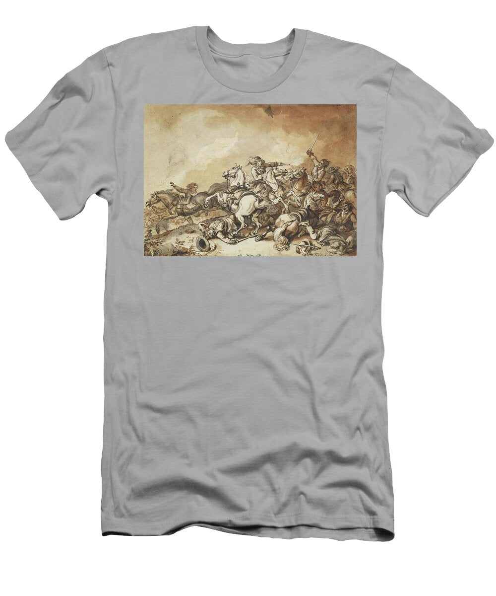 1 a Battle Scene Ferdinand Kobell T-Shirt