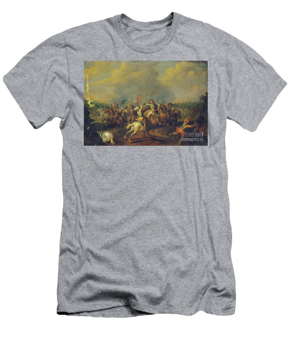 1 a Cavalry Skirmish Palamedes Palamedesz T-Shirt