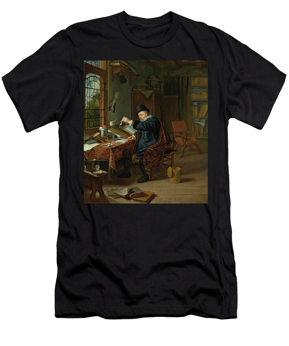 1 a Doctor in His Studio Michiel Van Musscher T-Shirt