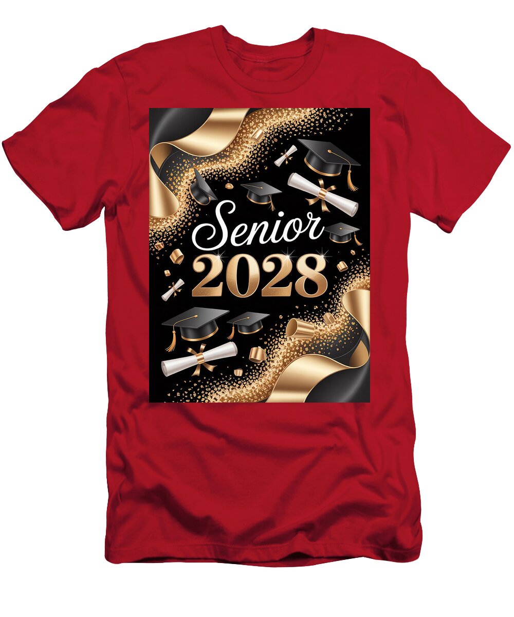 1 a Graduation Caps and Diplomas Creating an Elegant and Festive Joanna Redesiuk T-Shirt
