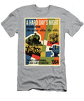 1 a Hard Days Night Minimal Vintage Style Movie Poster High Quality 1964 Sampadart Gallery T-Shirt