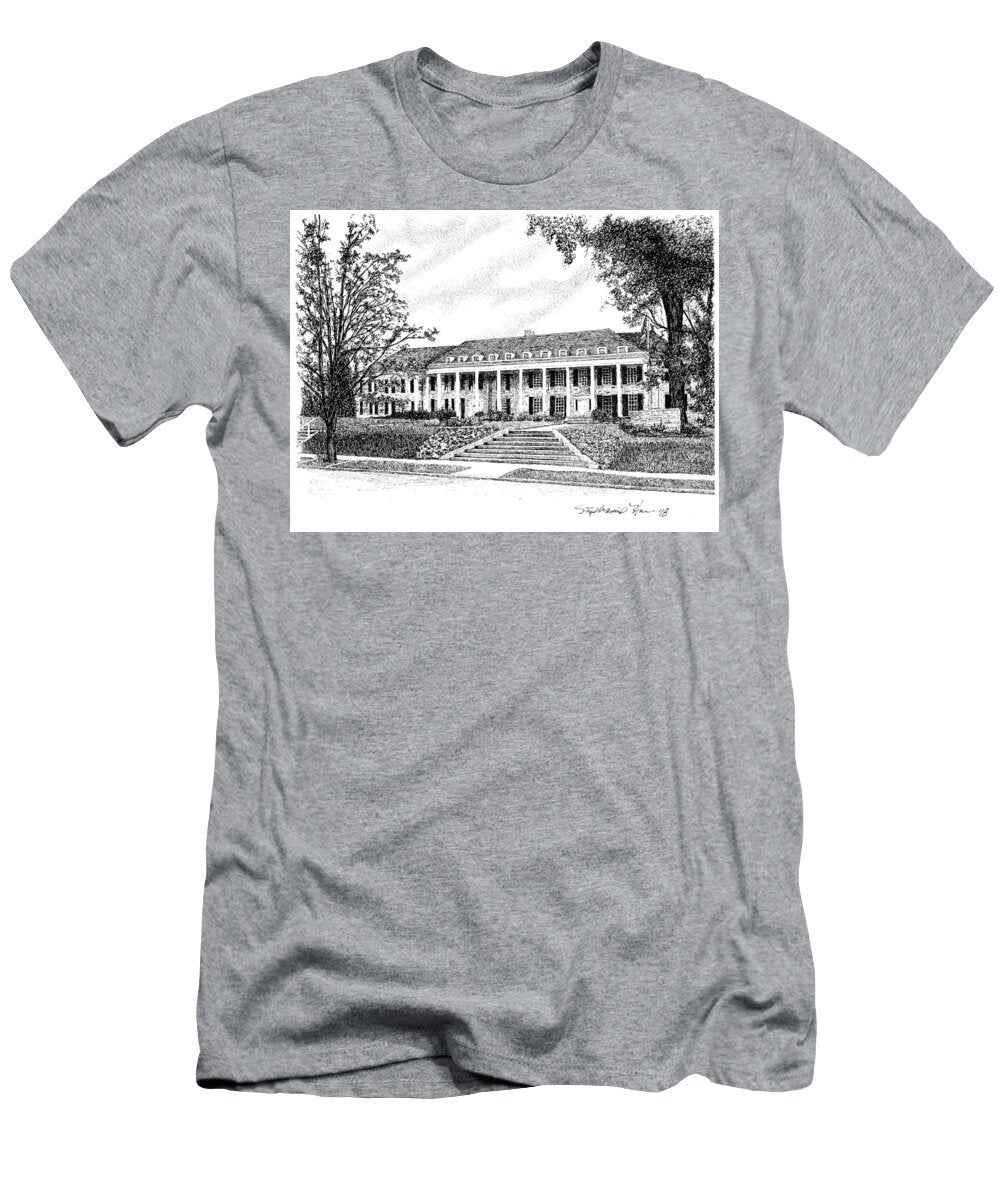 1 Acacia Fraternity House Indiana University Bloomington Indiana Stephanie Huber T-Shirt