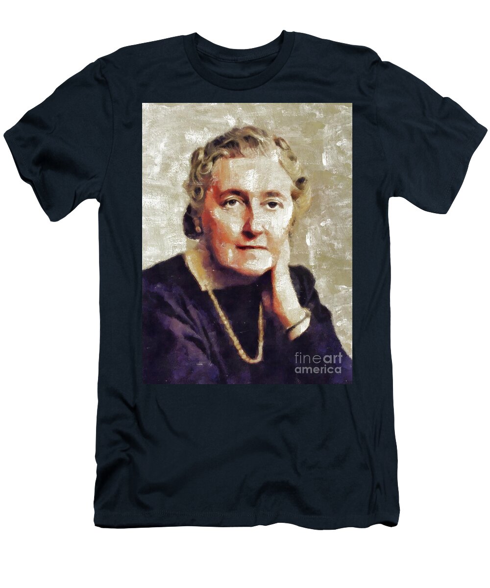 1 Agatha Christie Literary Legend Esoterica Art Agency T-Shirt