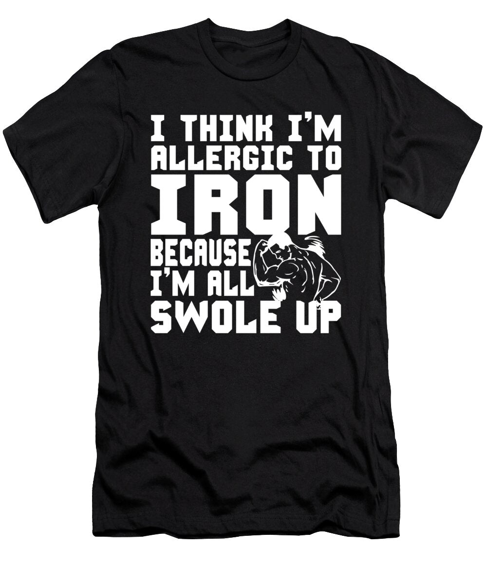 1 Allergic to Iron Matthew Chan T-Shirt