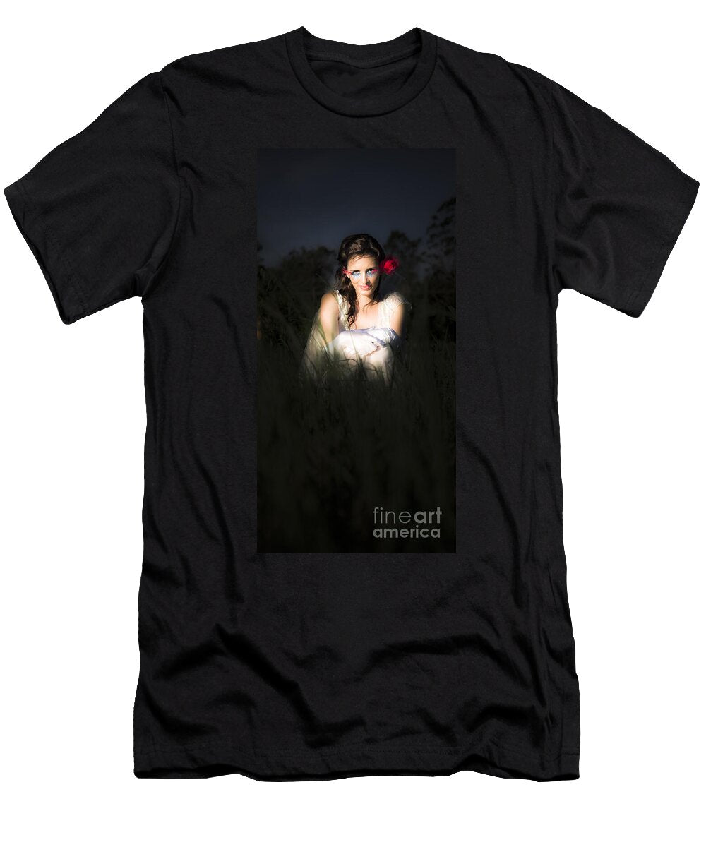1 Angel Sitting in the Darkness Ryan Jorgensen T-Shirt