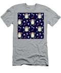1 Athletic Cats Cute Characters Squat with a Barbell Raise Dumbbell Thursina T-Shirt