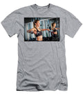 1 Attractive Woman Weightlifting At the Gym Michal Bednarek T-Shirt