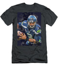 1 Ball Play NFL Russell Wilson Russellwilson Russell Wilson Seattle Seahawks Player American Football Wrenn Huber T-Shirt