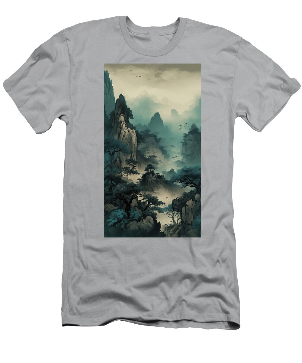 1 Basic Vistas Nature in Sketches Leta Cavendish T-Shirt