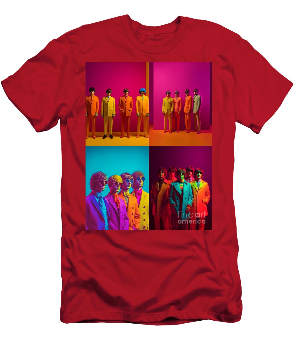 1 Beatles Surreal Cinematic Minimalistic Shot By Asar Studios Celestial Images T-Shirt