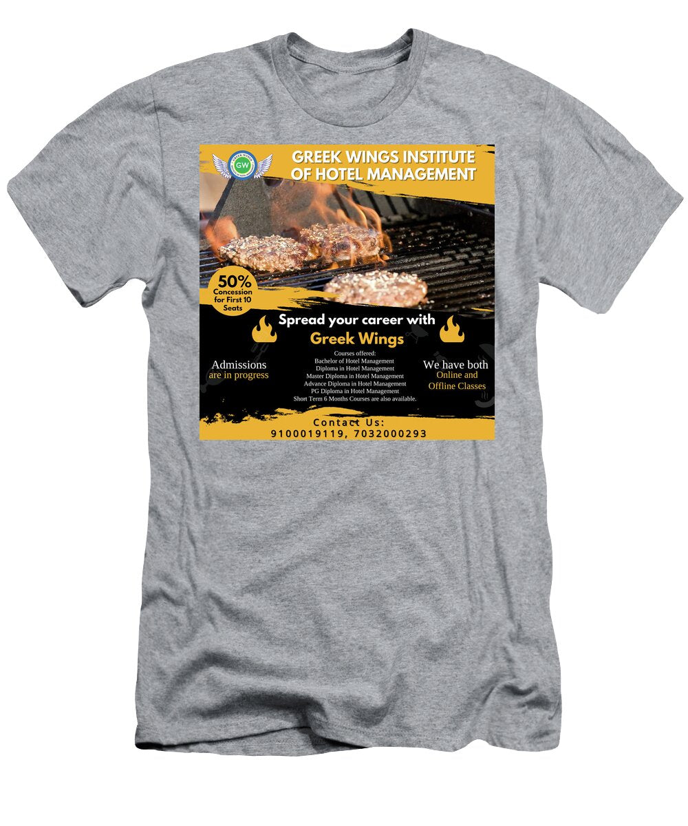 1 Become a Master Chef with US Greek Wings T-Shirt
