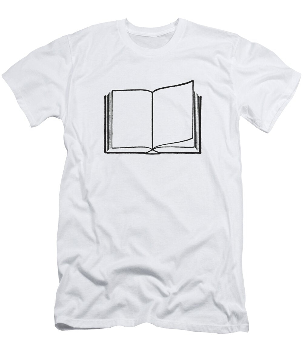 1 Blank Open Book Csa Images T-Shirt