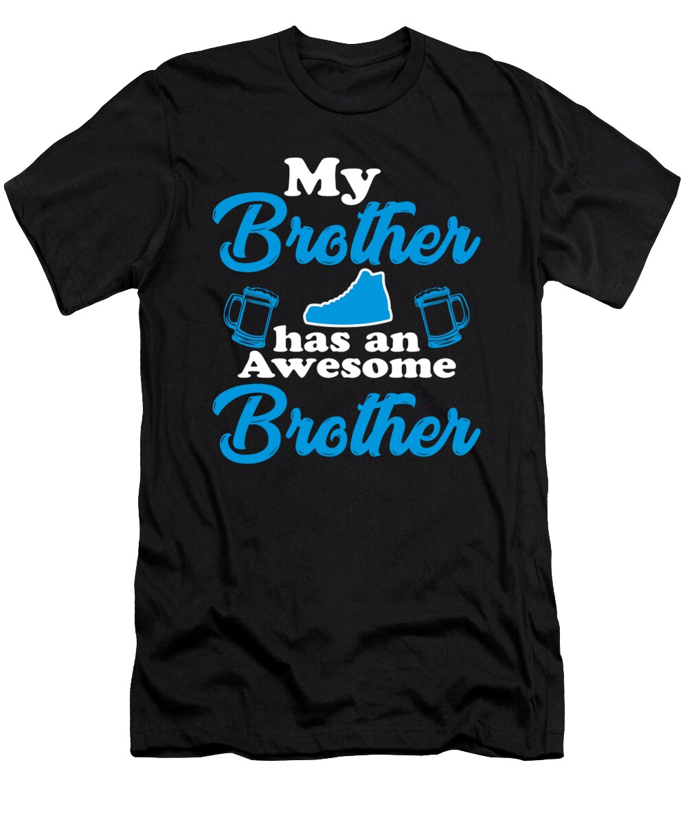 1 Brother Sister Siblings Birthday Christmas Gift Muc Designs T-Shirt