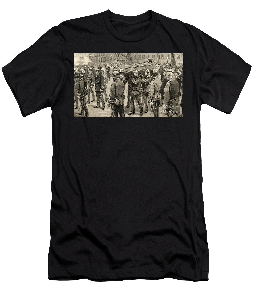 1 Burial of General Manuel Cassola Fernandez 1838 1890 Unknown Artist T-Shirt
