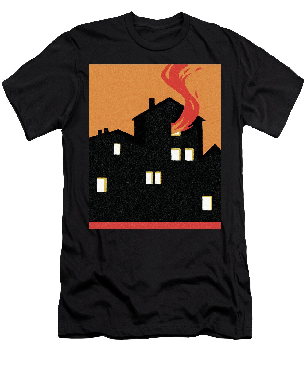 1 Burning House Csa Images T-Shirt