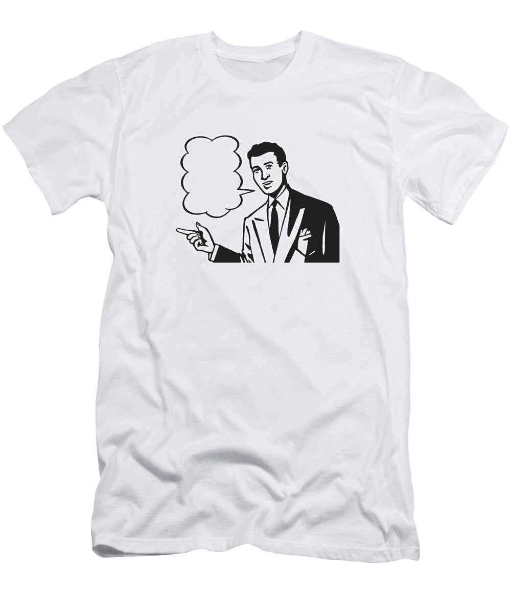 1 Businessman Speaking Csa Images T-Shirt