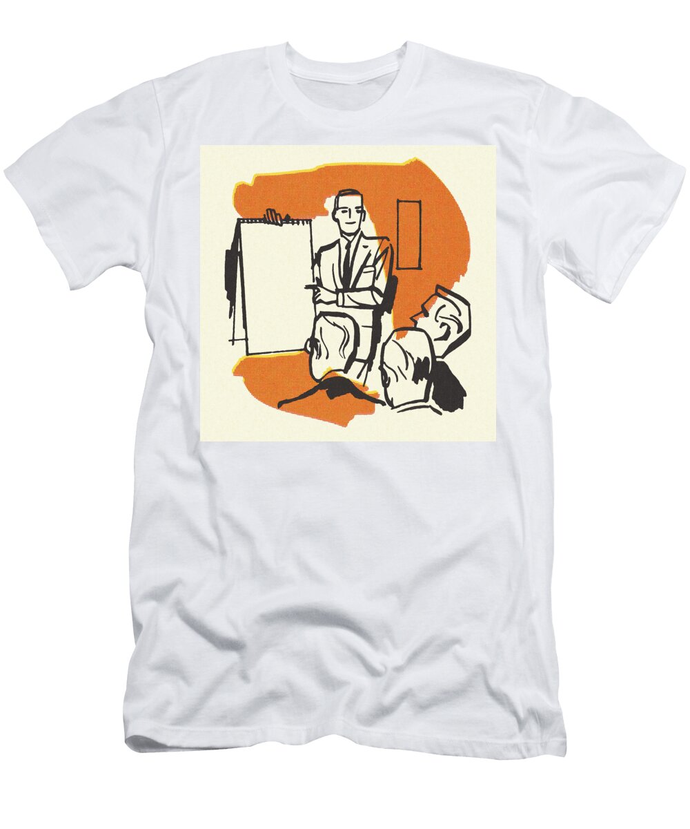 1 Businessmen in a Meeting Csa Images T-Shirt