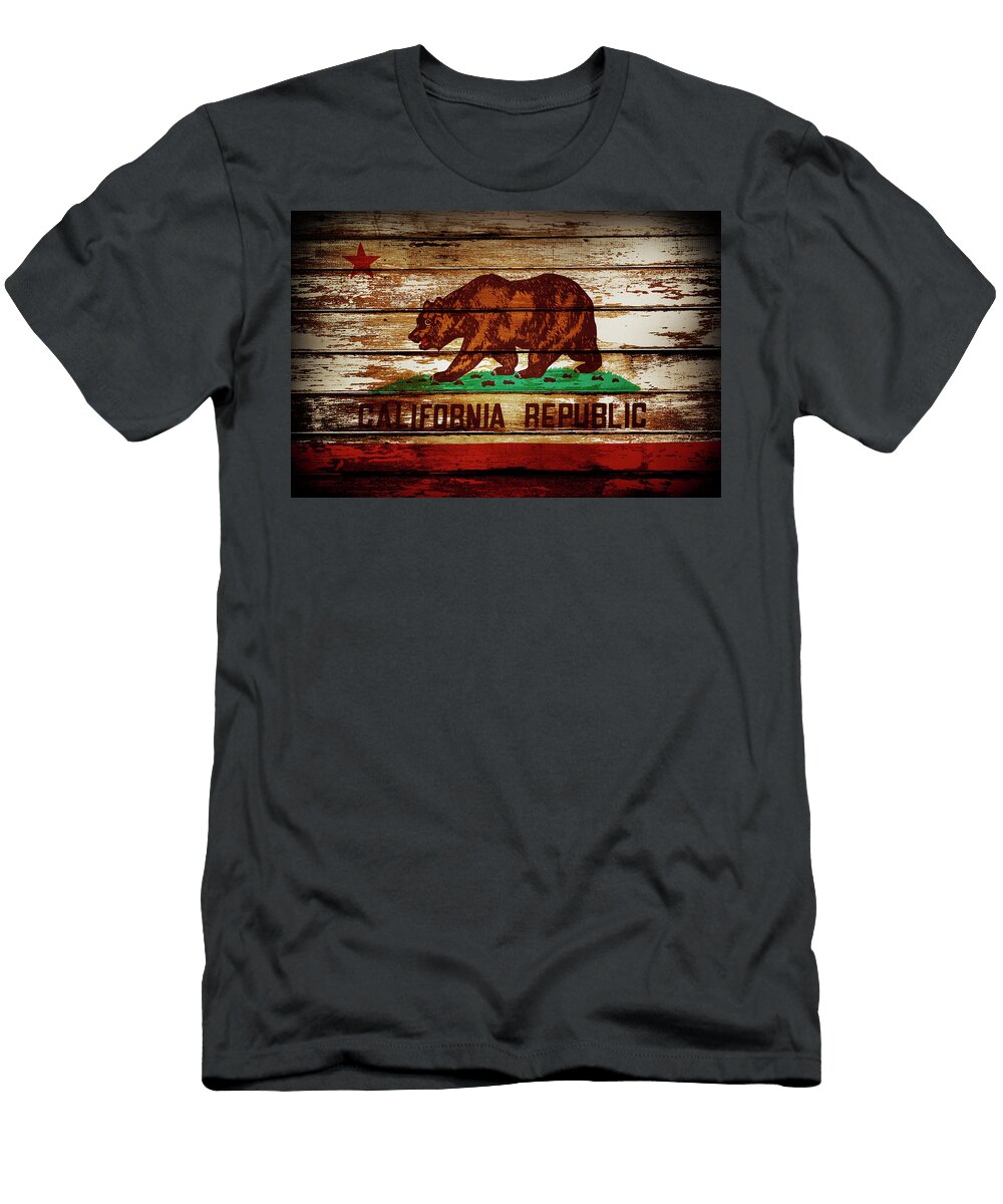 1 California Flag Les Cunliffe T-Shirt