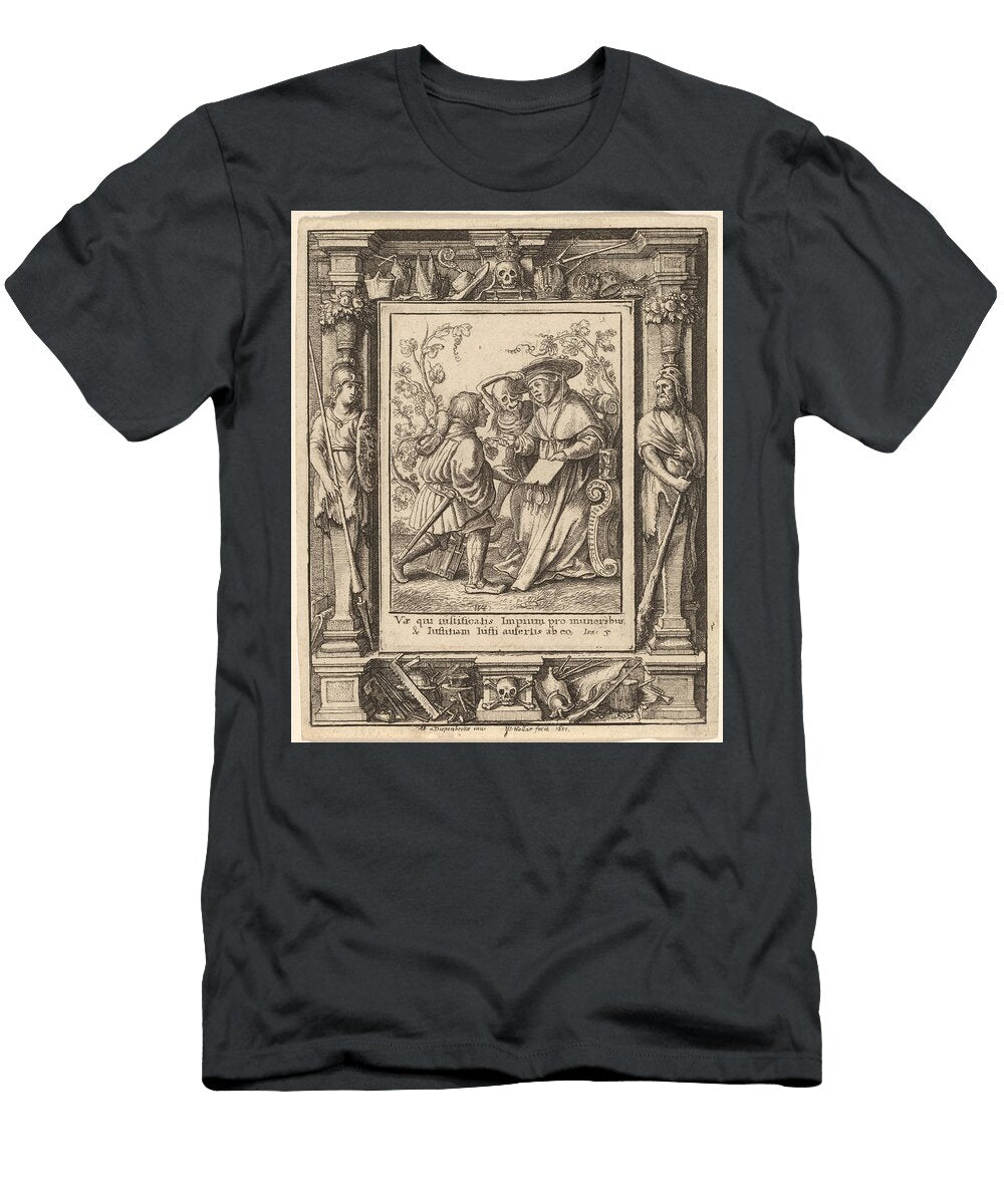 1 Cardinal Wenceslaus Hollar After Hans Holbein the Younger After Abraham Van Diepenbeeck T-Shirt