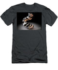 1 Casino Chips Falling Stack Allan Swart T-Shirt