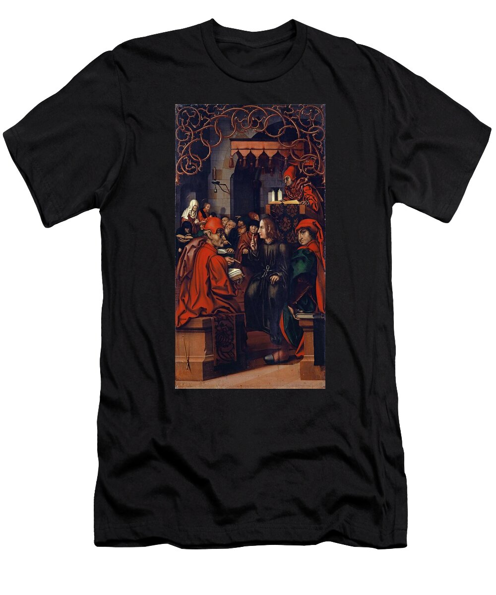 1 Christ Among the Doctors Hans Fries T-Shirt
