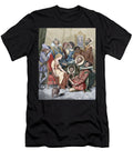 1 Cinderella the Gentleman Putting the Slipper in His Tiny Foot Saw That He Was Very Suitable Unknown Artist T-Shirt