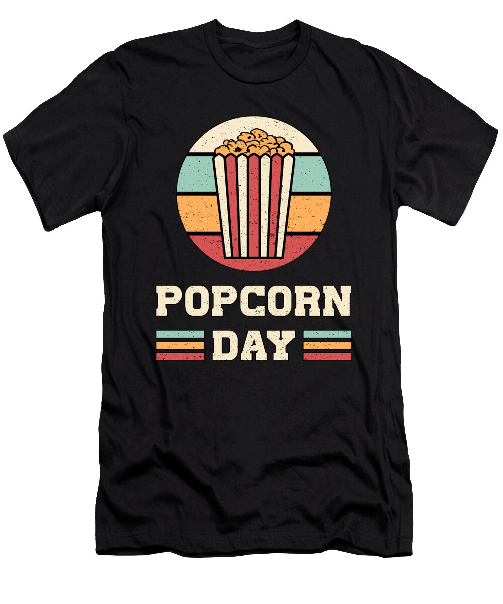 1 Cinema Popcorn Day Movie Snack Pop Film Gift Idea Tshirtconcepts Marvin Poppe T-Shirt