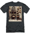 1 Circassian Cavalry Awaiting Their Commanding Officer At the Door of a Byzantine Monument Alberto Pasini T-Shirt