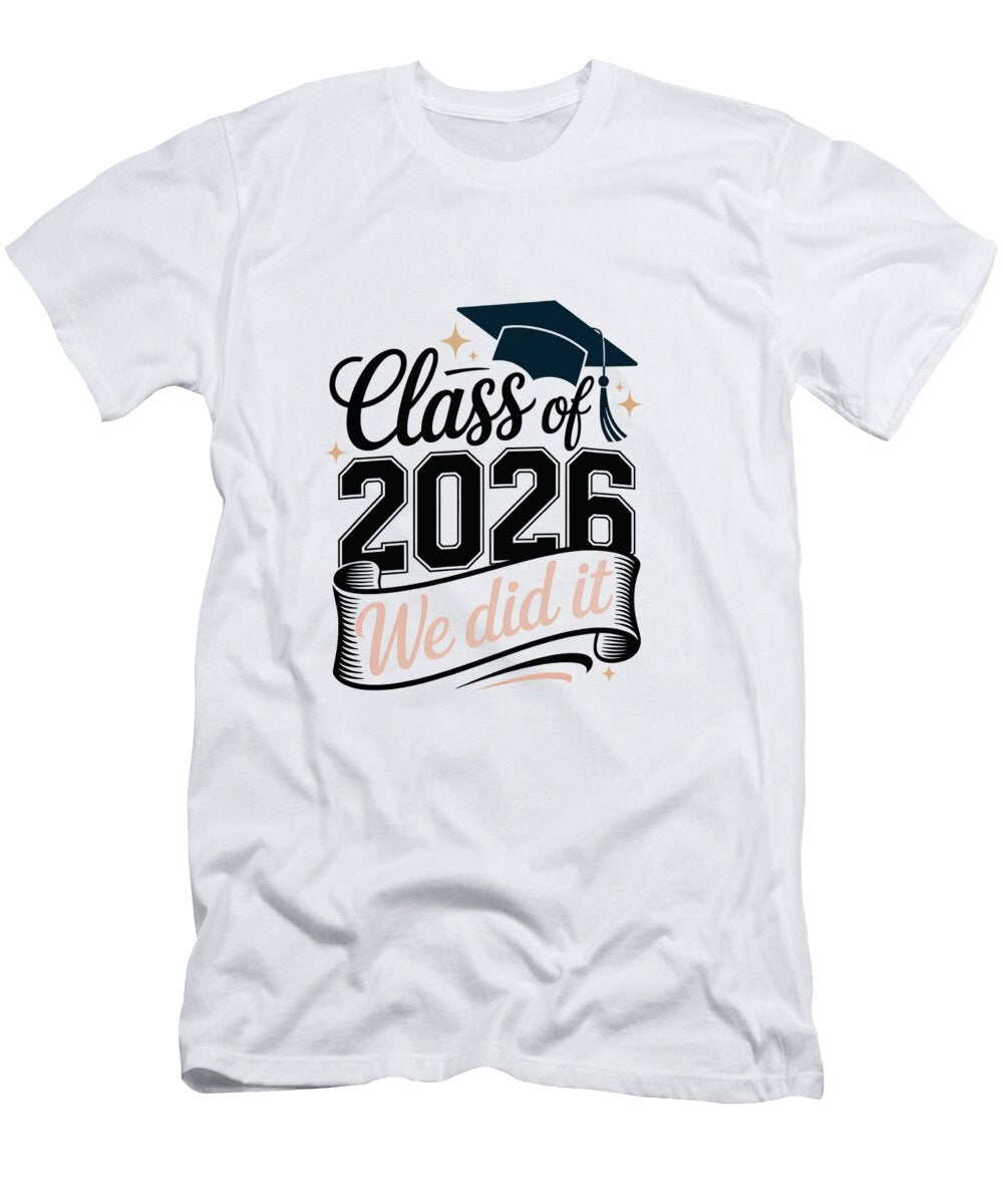 1 Class of 2026 Celebration Design Joanna Redesiuk T-Shirt