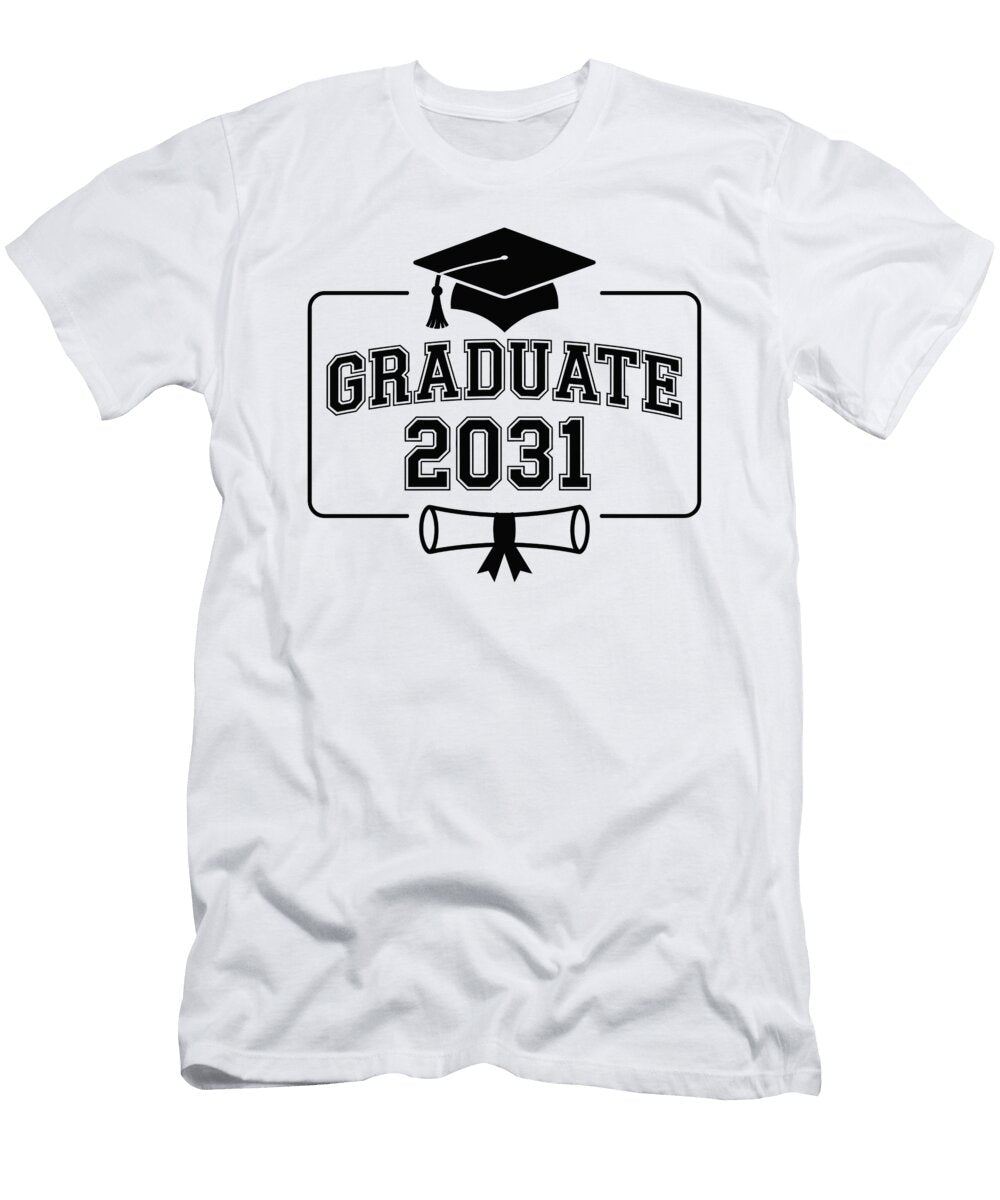 1 Class of 2031 Graduation Design Joanna Redesiuk T-Shirt