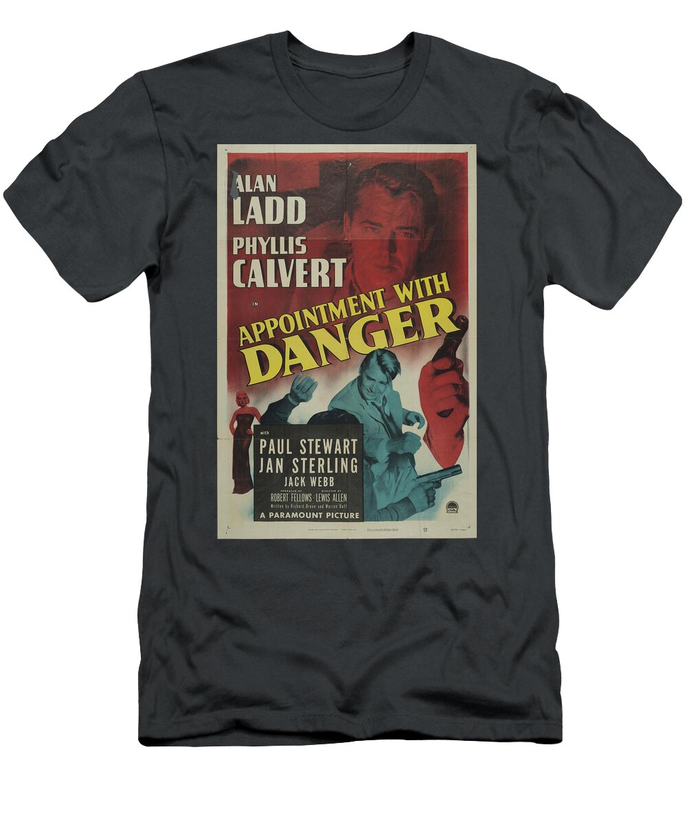 1 Classic Movie Poster Appointment with Danger Esoterica Art Agency T-Shirt