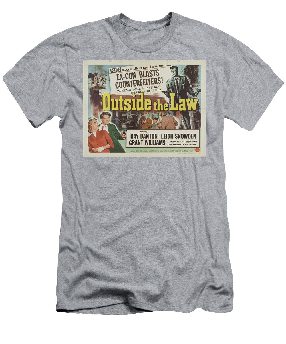 1 Classic Movie Poster Outside the Law Esoterica Art Agency T-Shirt