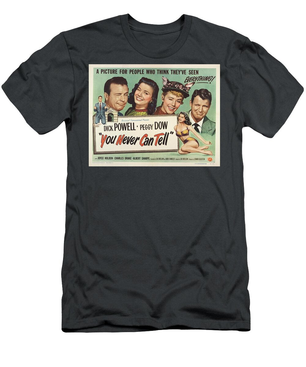 1 Classic Movie Poster You Never Can Tell Esoterica Art Agency T-Shirt