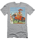 1 Colonel James Tod Travelling By Elephant Through Rajasthan with His Cavalry and Sepoys Indian School T-Shirt