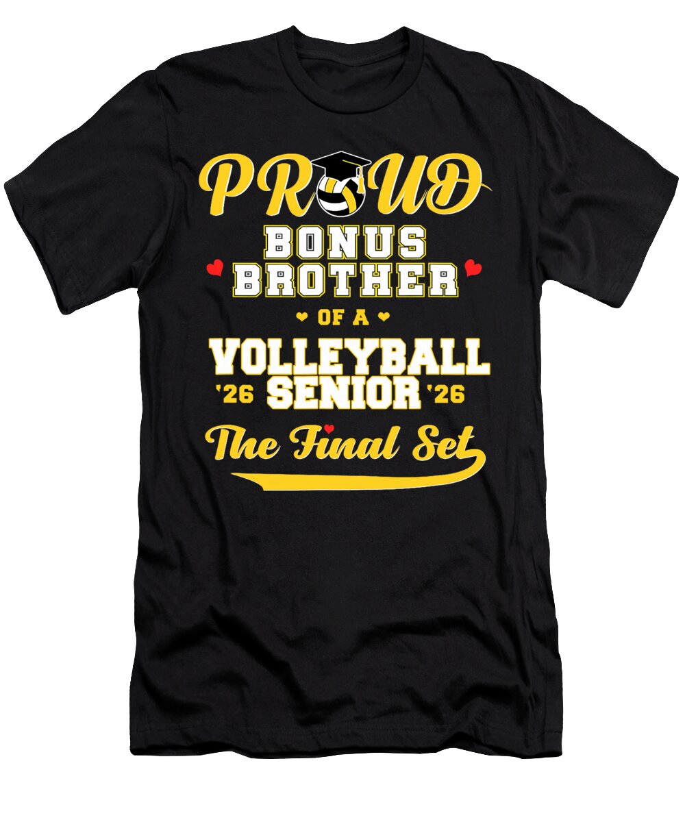 1 Cool Family 26 Graduation Volleyball Player Coami Tacti T-Shirt