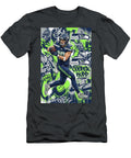 1 Cooper Kupp Graffiti Poster Football Player NFL Sampadart Gallery T-Shirt