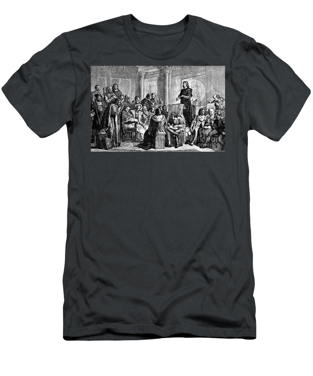 1 Copernicus Explaining His Planetary Wellcome Images T-Shirt