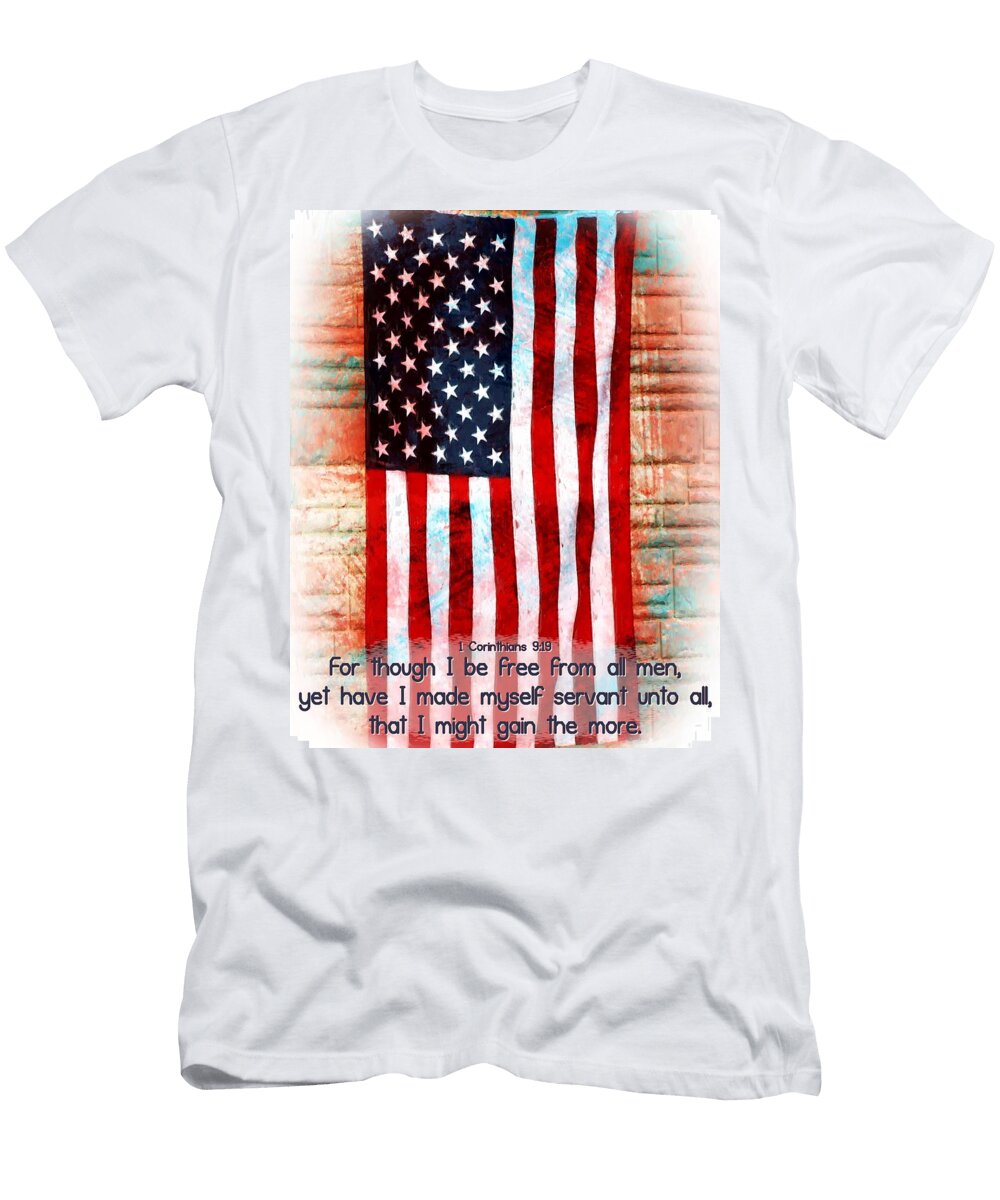 1 Corinthians 9 19 Michelle Greene Wheeler T-Shirt
