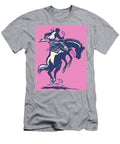 1 Cowboy on Bucking Horse Csa Images T-Shirt