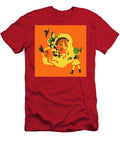 1 Cowgirl and Cowboy on a Horse Csa Images T-Shirt