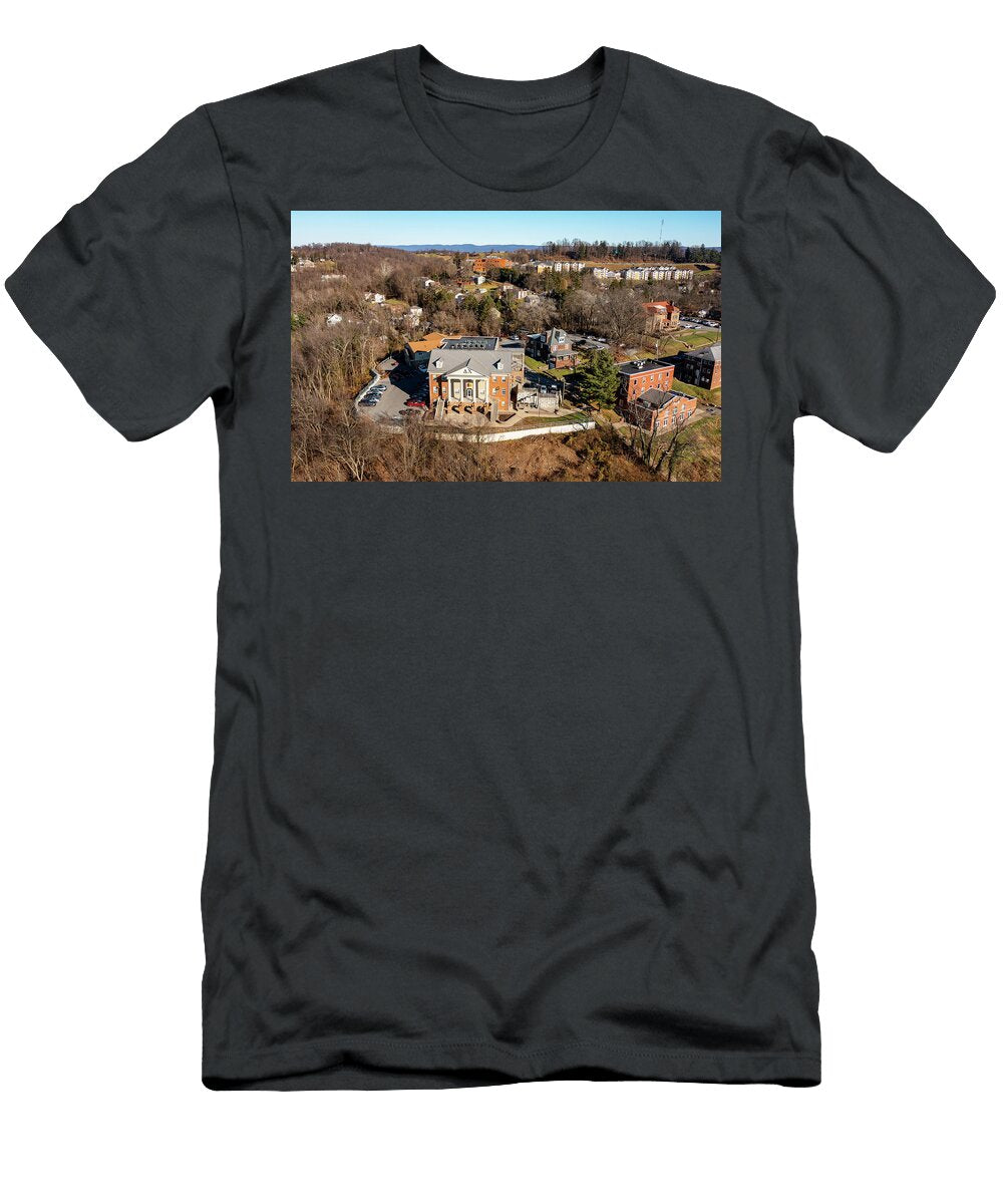 1 Delta Chi Greek Life Building At Wvu in Morgantown Wv Steven Heap T-Shirt