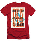 1 Denver Rustic Letterpress Style Poster Jim Zahniser T-Shirt