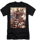 1 Drakes Drum Illustration From Drakes Drum and Other Songs of the Sea By Henry Newbolt 1862 1938 1905 Arthur David Mccormick T-Shirt
